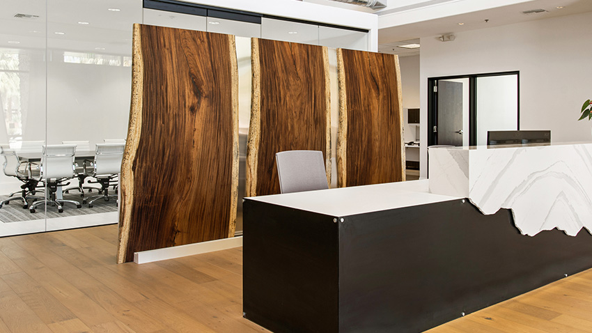 Cypress Wealth Services Reception Desk