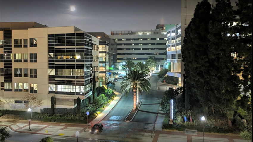 Exterior of the USC Keck School of Medicine