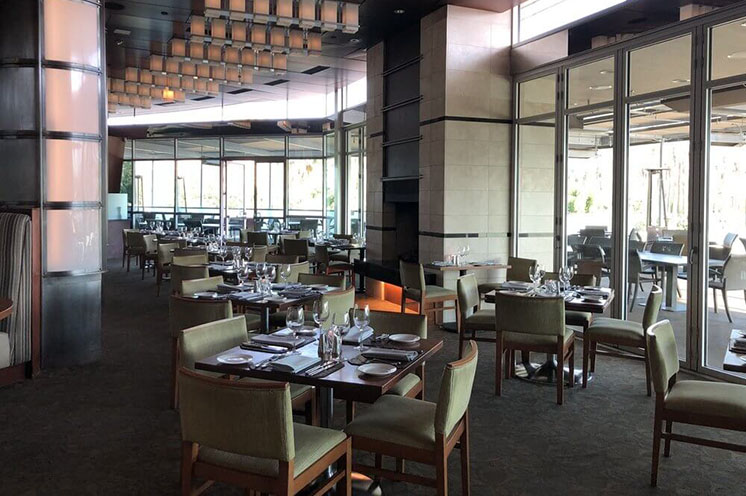 The Vue indoor seating