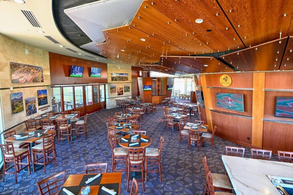 The Vue indoor seating