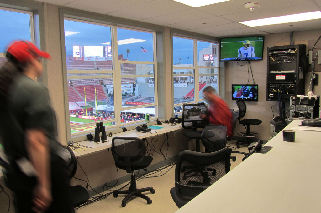 LA Memorial Coliseum Box Press Interior
