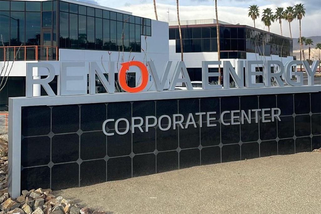 Renova Energy Office Signage